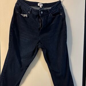 Sonoma Women's Dark Blue Straight Leg Jeans